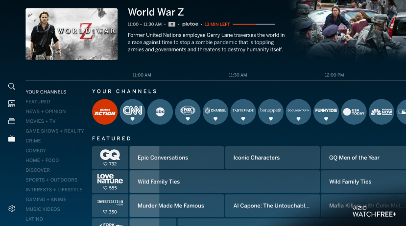 Experience Your Channels in Watchfree